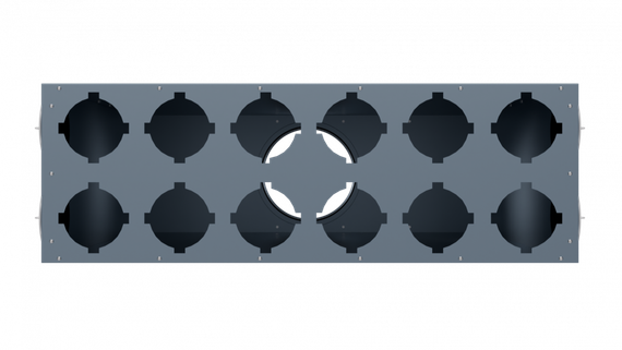 Flexag CMP-FLD 200/75x12 вентиляционный коллектор, D200, на 12 выxодов FLD