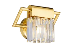 Бра NewRgy W2462E/1A GD+CL, 40 Вт, золотое и прозрачное
