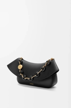 Loewe Средняя сумка Ola из гладкой телячьей кожи, черный