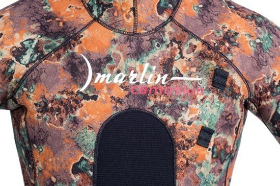 Гидрокостюм Marlin Camoskin 5 мм Коричневый