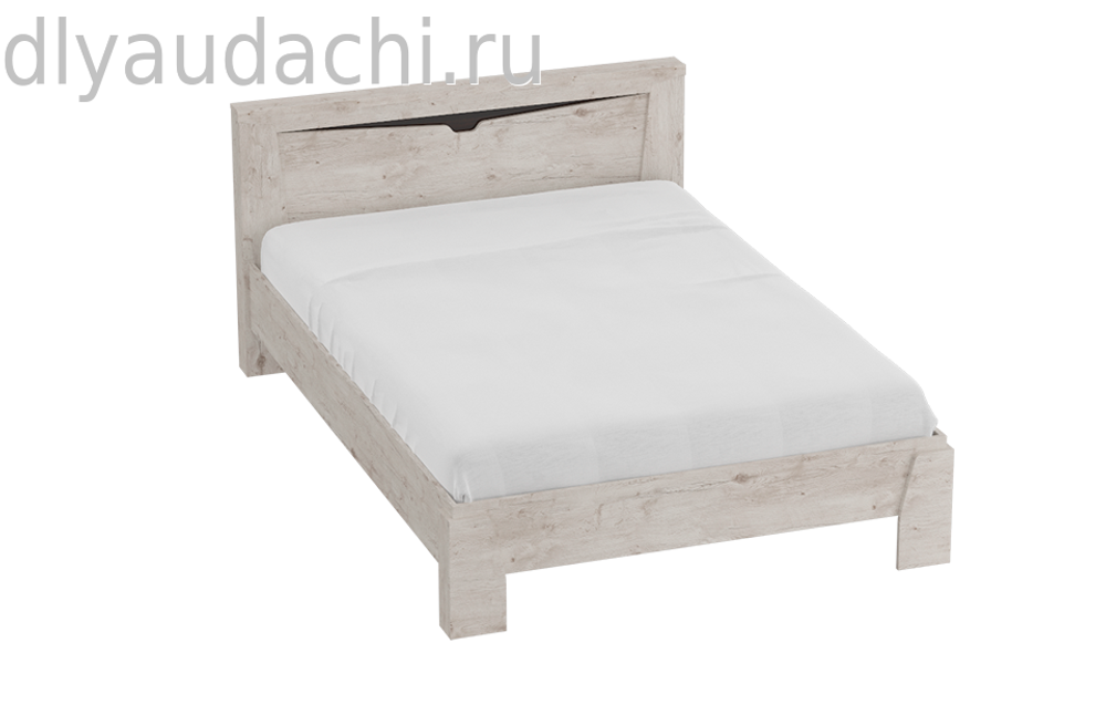 Кровать "Соренто" 1200 Дуб бонифаций