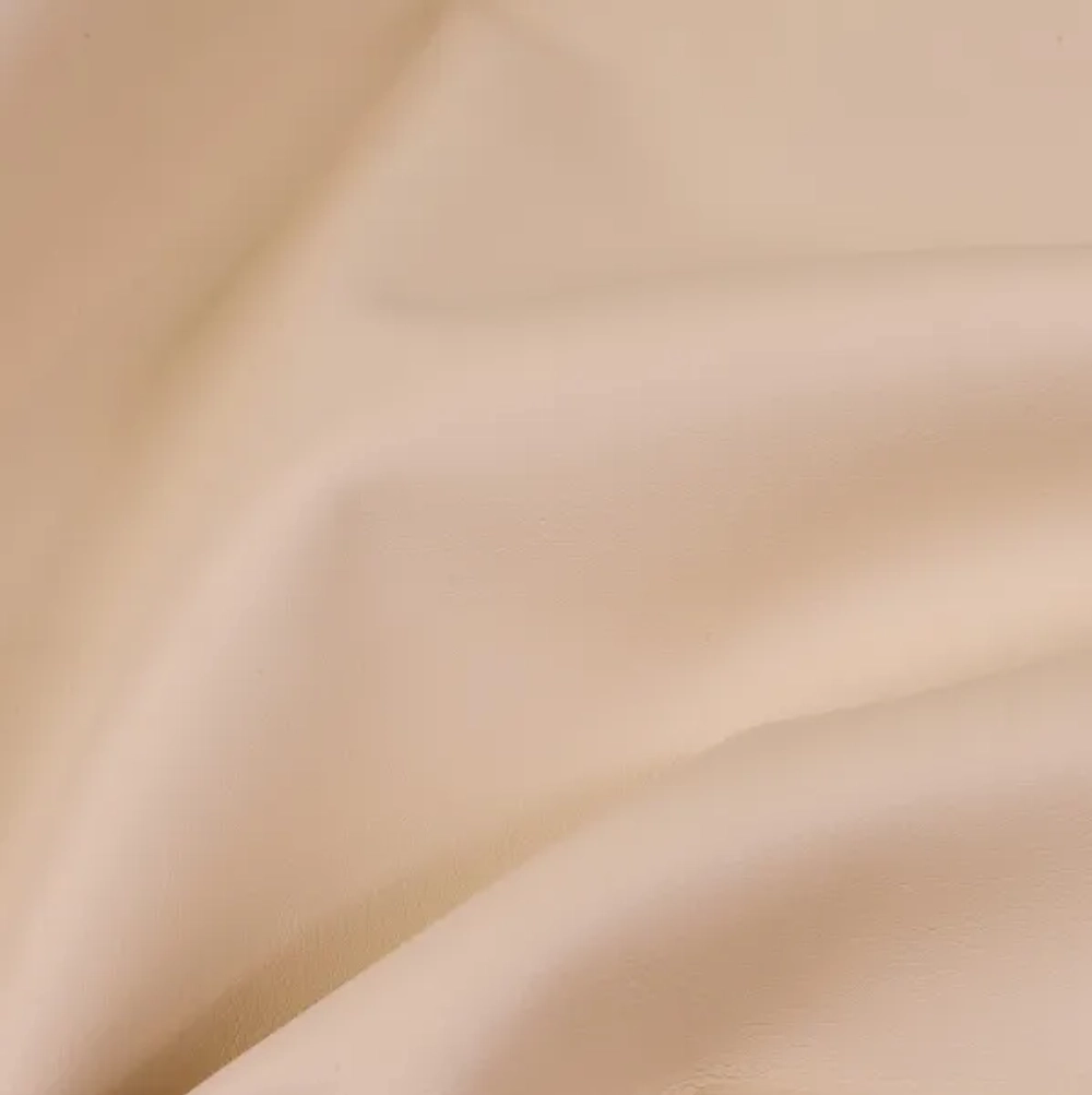 Кушетка стационарная массажная с прошивкой премиум Экокожа Lira Eco cream Masscomplekt 190/70 с регулировкой высоты от производителя с доставкой по России курьером до адреса