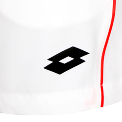 Мужские теннисные шорты Lotto Superrapida V Shorts Men - White, Red