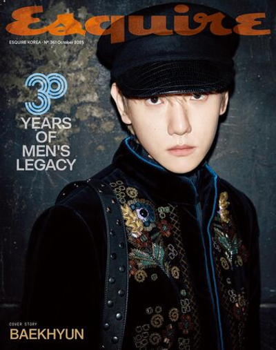 публикация esquire - 2025.10 BAEKHYUN B Type
