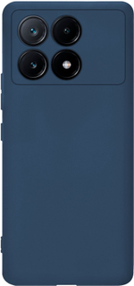 Мягкий Soft Touch чехол из силикона для XIAOMI POCO X6 PRO / REDMI K70E с бархатной подкладкой
