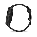 Умные часы Garmin Venu 3 45 мм Безель из сланцевой нержавеющей стали с черным корпусом и силиконовым ремешком