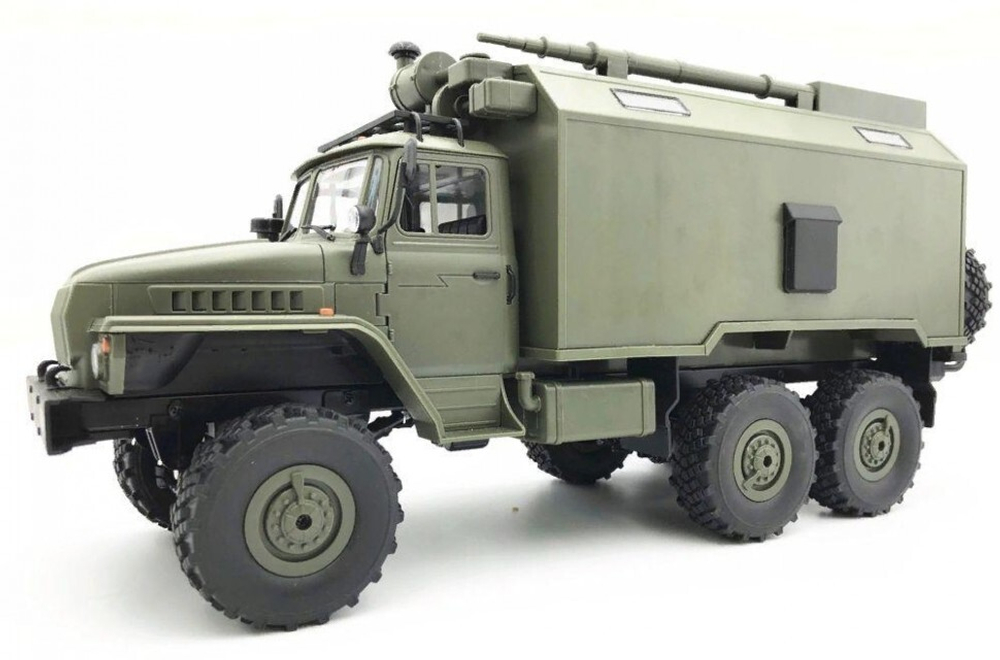 Радиоуправляемый внедорожник WPL Советский военный грузовик 6WD 1:16 2.4G - WPLB-36