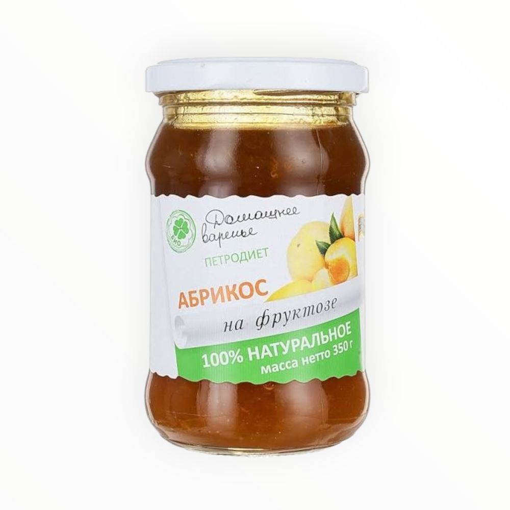 Варенье Петродиет Абрикосовое на фруктозе 350гр