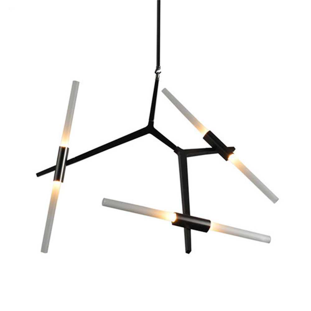 Люстра Roll & Hill Agnes  Black by Lindsey Adelman - 6 lights