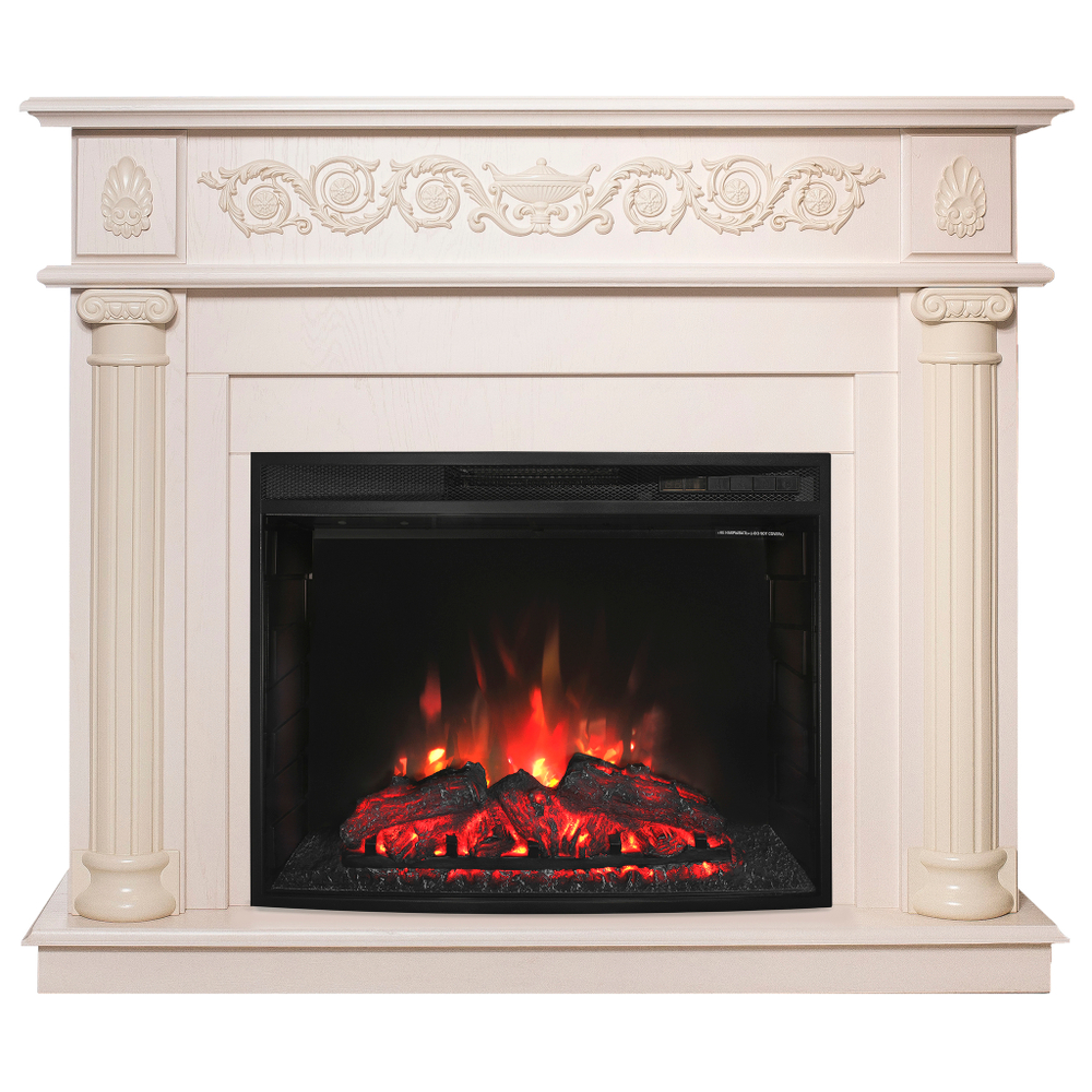 Каминокомплект Real Flame Attica WT с очагом Evrika 25,5