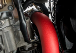 Пайп кит ECS Tuning Volkswagen, Audi, Seat, Skoda, Cupra MQB Gen3/Gen4 1.8/2.0T High Flow Turbo Outlet Pipe Kit - Wrinkle Red