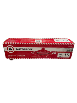 домкрат 1,5т ромб. AUTOPROFI в/п 39см резин. опора