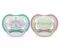 Əmzik\ ultra air soother nighttime, 0-6m, 2-pack, deco girl