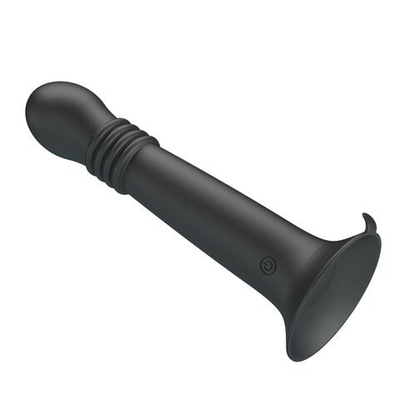 Вибратор Extreme Series с клиторальным стимулятором фиолетовый из силикона PRETTY LOVE BW-500103