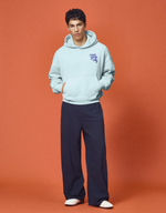 Мужское худи из смесового хлопка NATHAN WALKER - BERSHKA