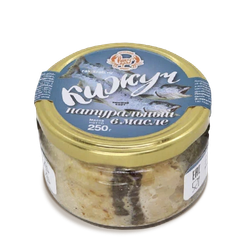 Кижуч натуральный в масле, 200г