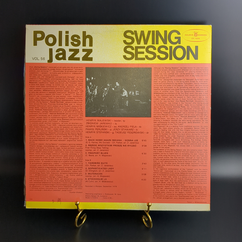 LP Swing Session - Polish Jazz Vol. 56. Джаз. Виниловая пластинка 12 дюймов. Польша.