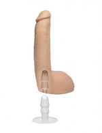 Фаллос-слепок на съемной присоске Xander Corvus 9''with Vac-U-Lock Suction Cup (вторая кожа) (Цвет: телесный)