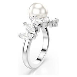 MESMERA:RING PEARL WHI/RHS 60