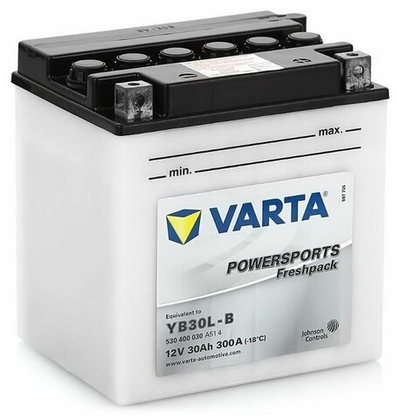 30Ah Varta 12V 530 400 030 FP