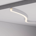 Профиль LINE-3535-BENT-SIDE-2000 ANOD (Arlight, Алюминий)