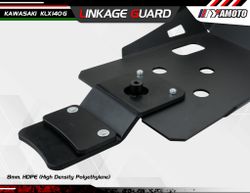 Linkage guard for Skid Plate for Kawasaki KLX125-140-150. HDPE