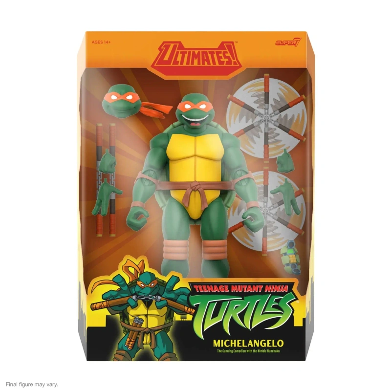 Фигурка Super7 Ultimate TMNT (2003): Michelangelo (Wave 12)