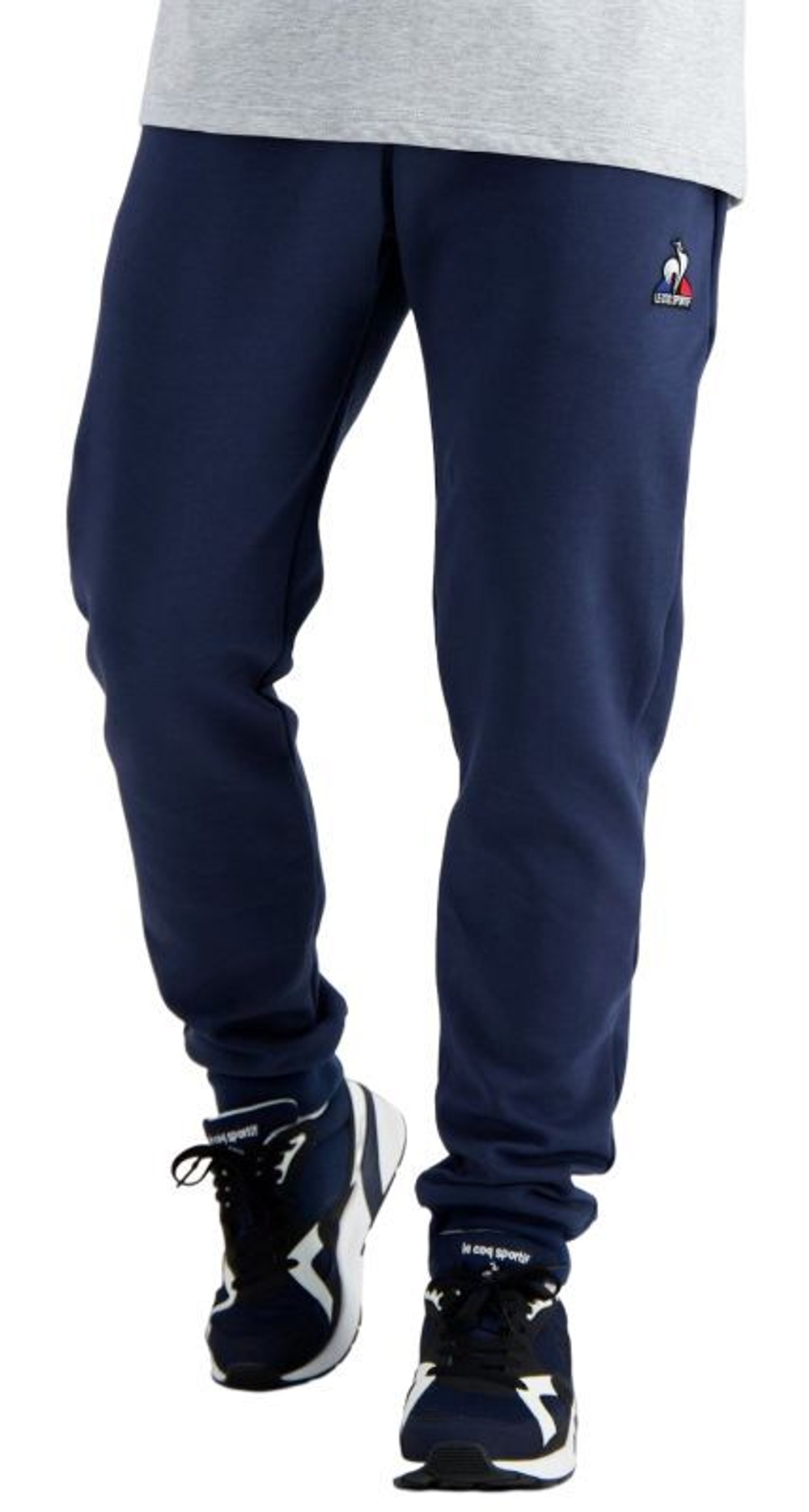 Мужские теннисные штаны Le Coq ESS Pant Slim N°1 SS23 - dress blues