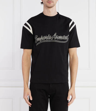 Футболка Emporio Armani - черный(6R1TDP 1JWZZ)