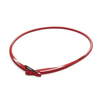Ожерелье CROSS, METAX, красное, 50 см.