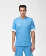 Футболка игровая DIVISION PerFormDRY Union Jersey, голубой/белый/белый