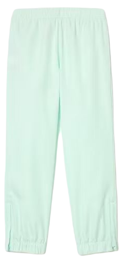 Мужской теннисный костюм Lacoste Stretch Fabric Tennis Sweatsuit - light green/yellow/white