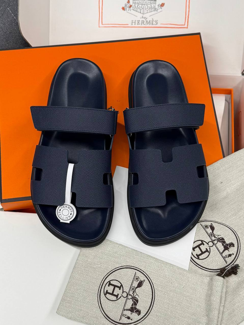 Шлепанцы Hermes