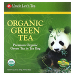 Uncle Lee's Tea, органический зеленый чай, 40 чайных пакетиков, 64 г (2,26 унции)