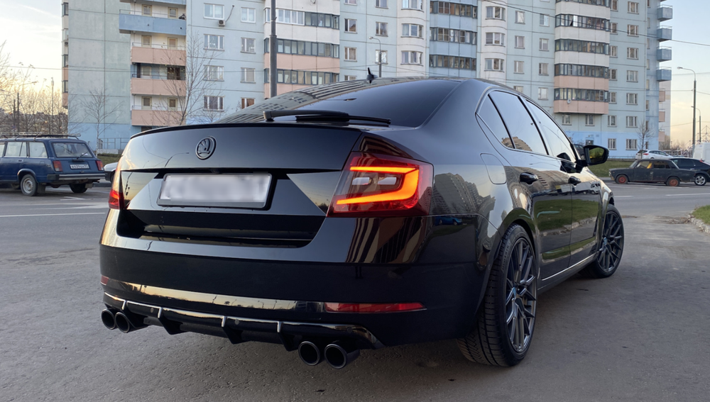 Диффузор Skoda Octavia A7 R-Style (2013–2017)