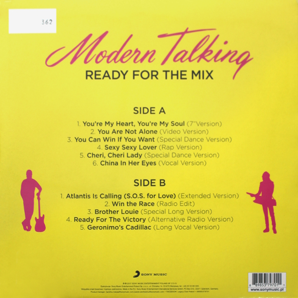 Modern Talking / Ready For The Mix (LP)