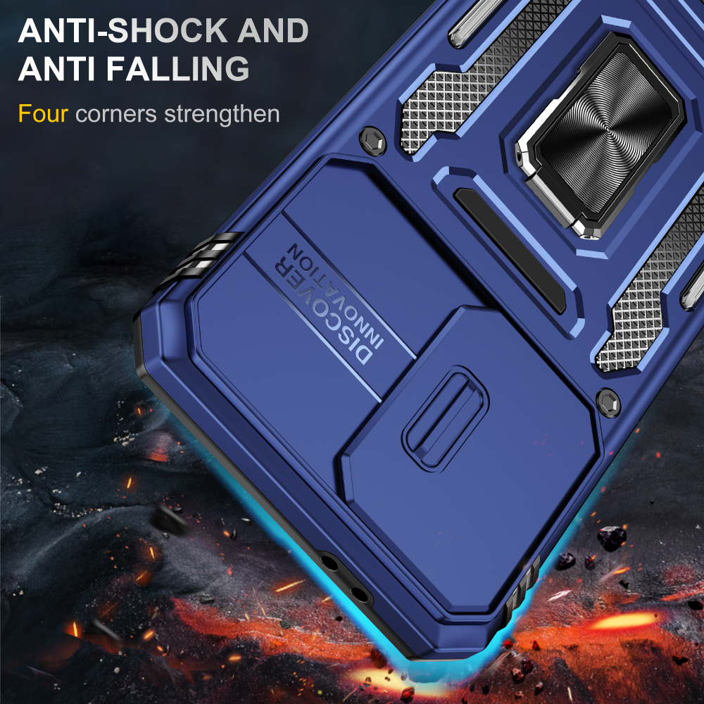Чехол Safe Case с кольцом и защитой камеры для Samsung Galaxy A56