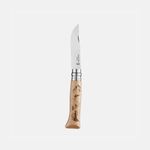 Нож Opinel №8 Alpine adventures, нержавеющая сталь, рукоять дуб, гравировка пеший туризм