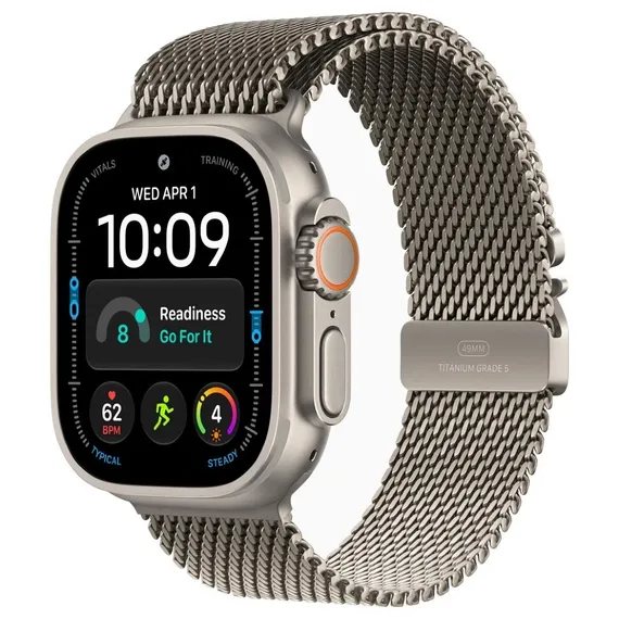 Умные часы Apple Watch Ultra 4 49 мм Natural Titanium Milanese Loop Титановый Natural