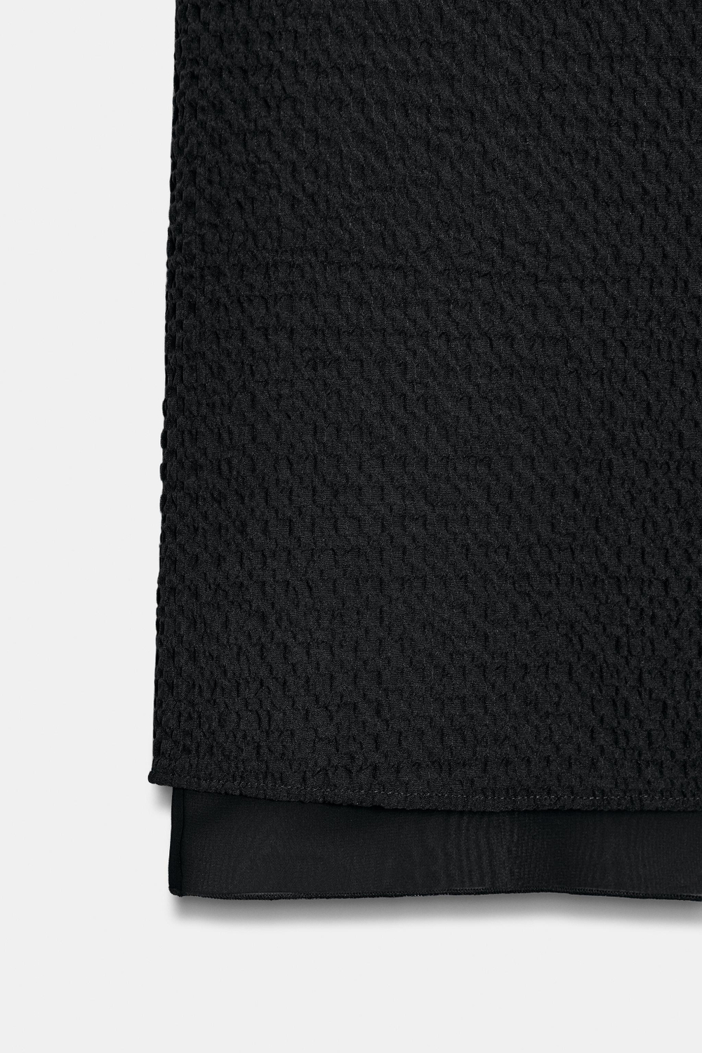 КОМБИНИРОВАННАЯ ЮБКА МИДИ — ZARA