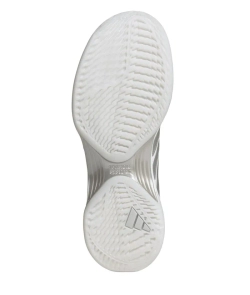 Женские теннисные кроссовки Adidas Avacourt 3 - cloud white/silver metallic/dash grey