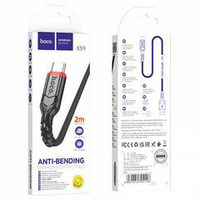 Кабель USB на Type-C Hoco X59 2M (black)