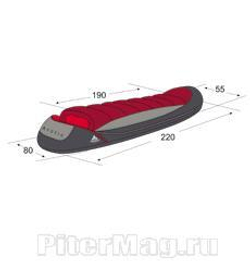 Пуховый спальник VauDe Arctic Extreme 220