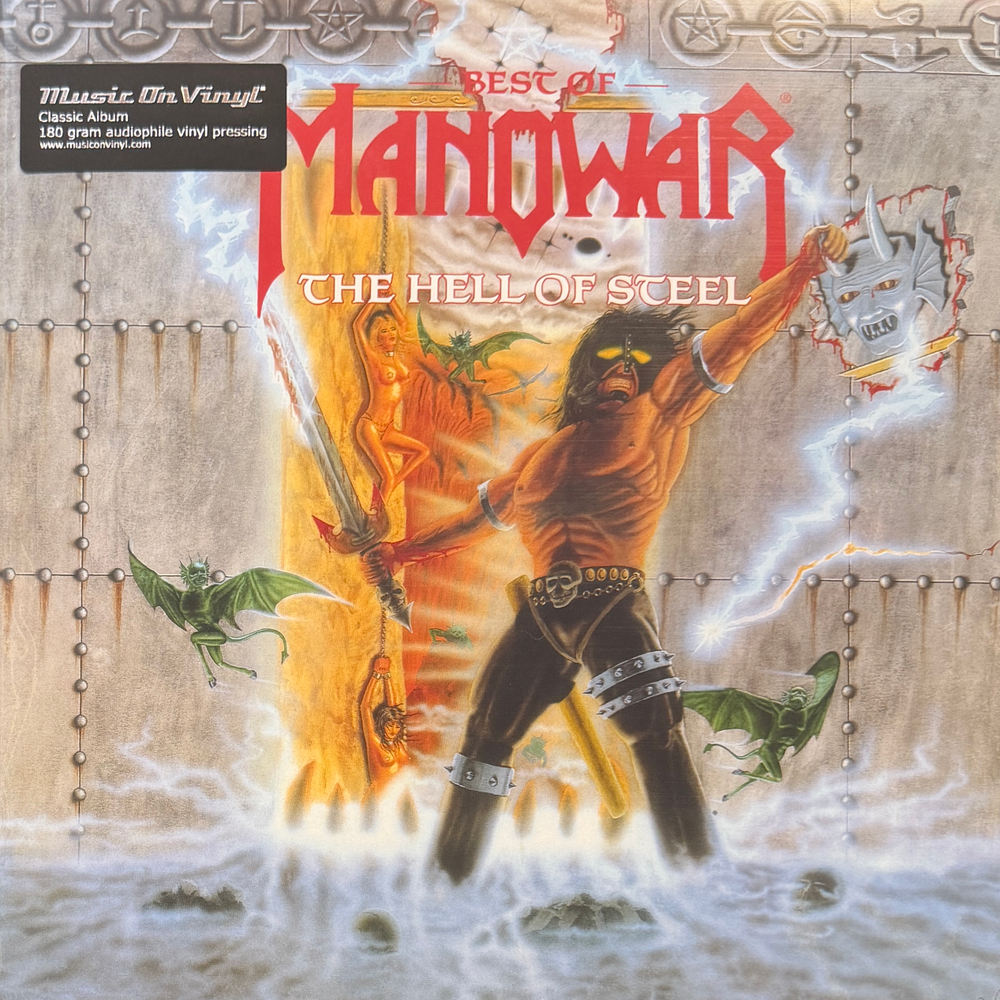 Manowar – Best Of Manowar - The Hell Of Steel 2LP (Голландия 2025г.)