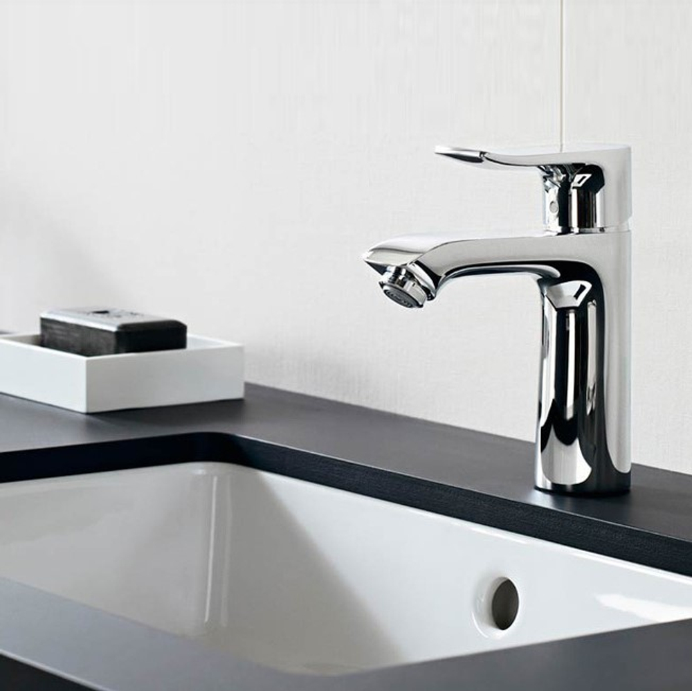 Смеситель Hansgrohe Metris 100 31088000 для маленькой раковины