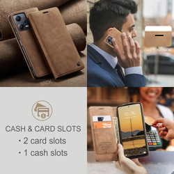 Чехол-книжка CaseMe Matte Xiaomi Redmi Note 12 5G