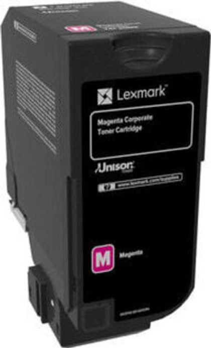 Lexmark 74C20ME тонерный картридж Подлинный Пурпурный 1 шт