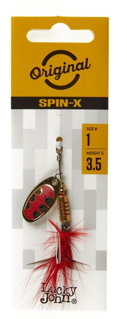 Блесна вращ. Lucky John SPIN X ROUND 01 3,5г GX1
