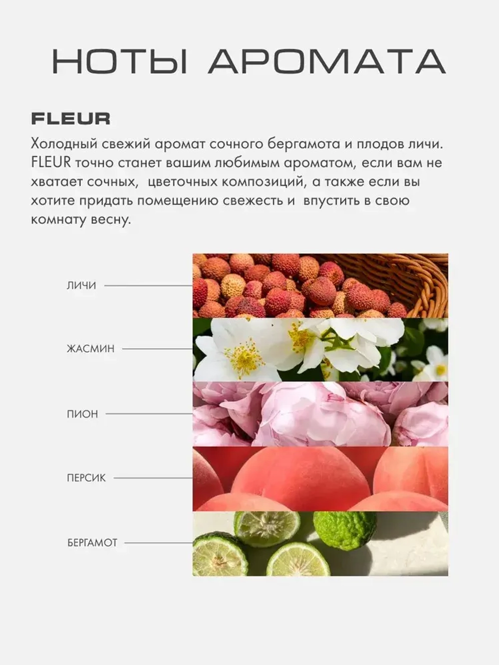 Пена для ванны ФЛЕР (FLEUR)