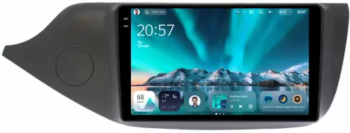 Магнитола для KIA Ceed 2 JD 2012-2018 (рамка матовая) - Teyes CC4 монитор 9.2" 2K QLED на Android 14, Быстрейшая, Snapdragon 680, DSP, CarPlay, 4G SIM-слот